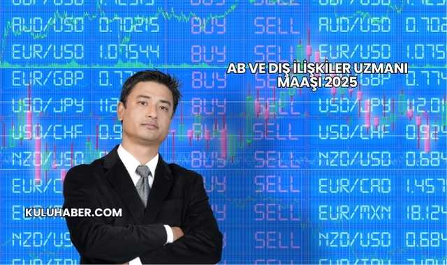 AB ve Dış İlişkiler Uzmanı Maaşı 2025