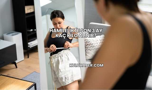 Hamilelikte Son 3 Ay Kaç Kilo Alınır?