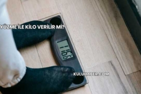 Yüzme ile Kilo Verilir mi?